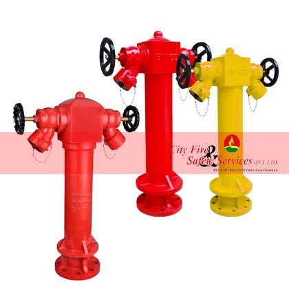 2 Way Pillar Fire Hydrant