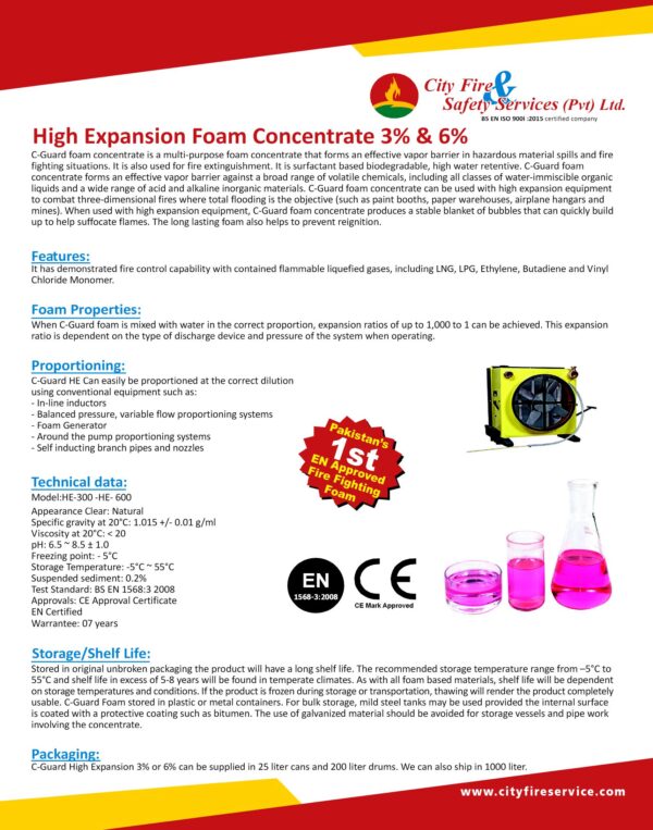 High Expansion Foam Generator